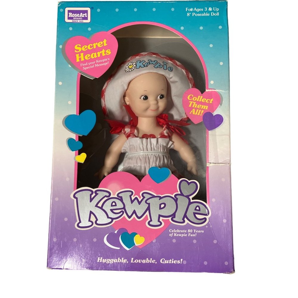 KEWPIE DOLL “Fancy” Roseart Secret Hearts